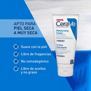 Crema Hidratante Piel Sensible y Seca |170 g