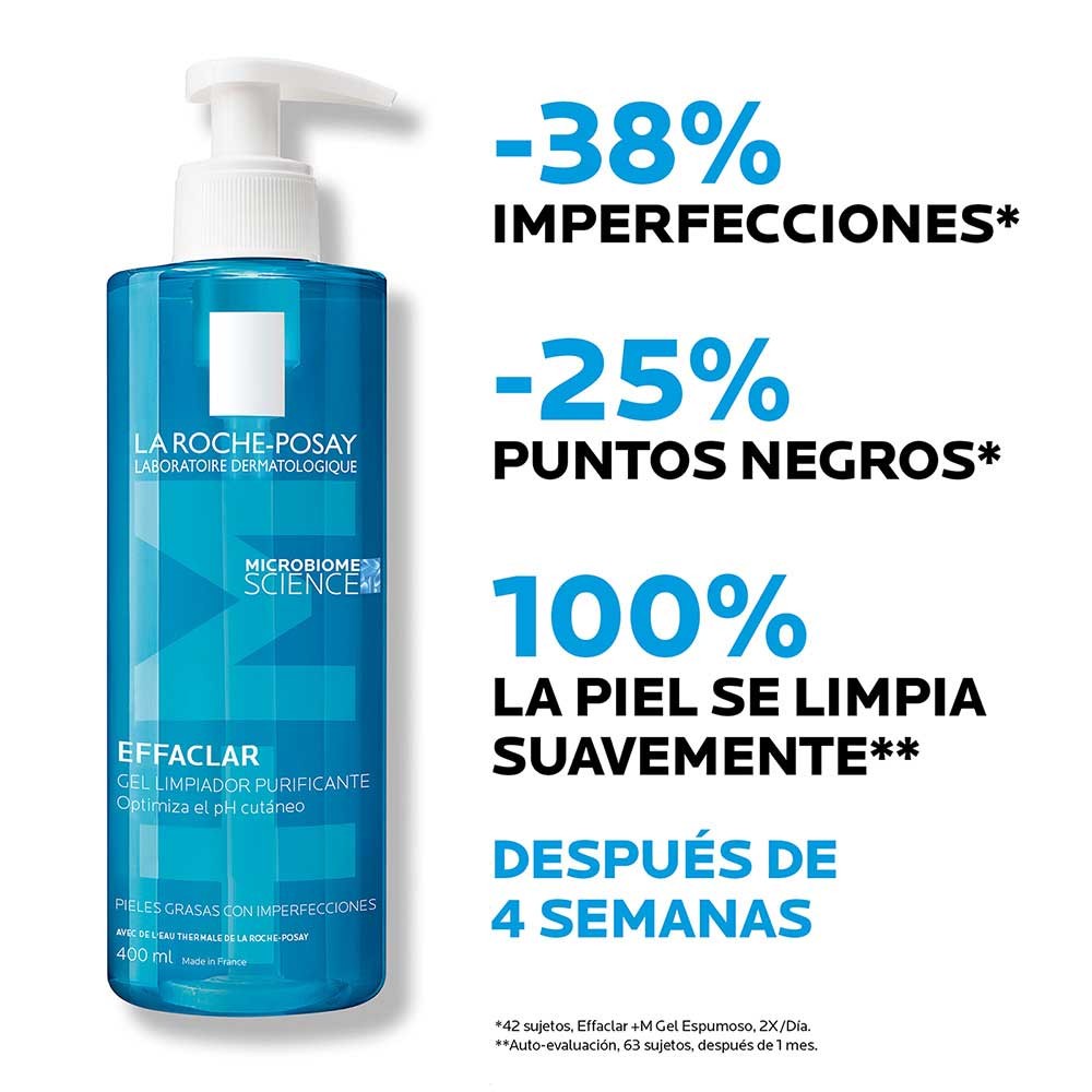 Gel Effaclar piel grasa y/o tendencia acnéica | 400 ml