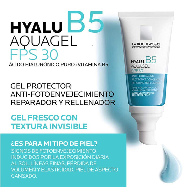 Hyalu B5 Aquagel SPF 30 Concentrado Protector | 50 ml