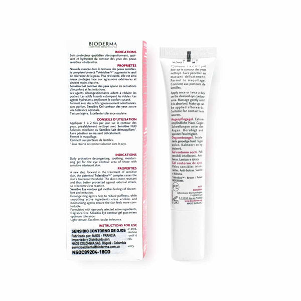 Sensibio Contorno de ojos Cuidado Calmante | 15 ml