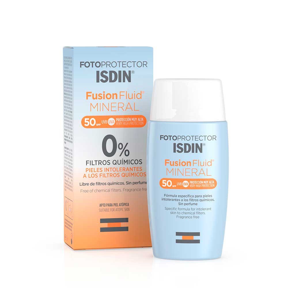 Fotoprotector Isdin Fusion Fluid Mineral SPF 50+ | 50 ml