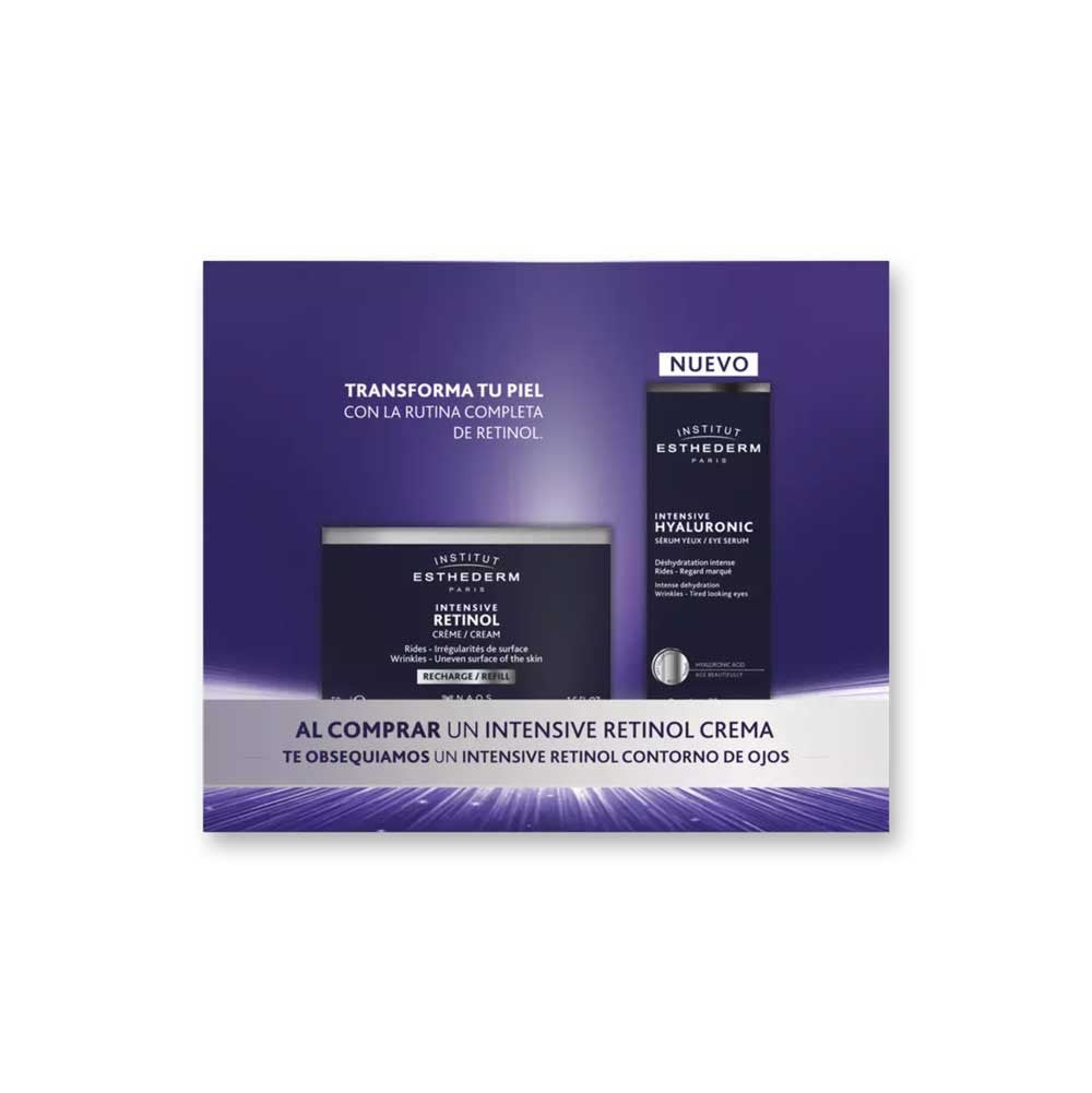Kit Esthederm Intensive Retinol Crema | 50 ml/15 ml