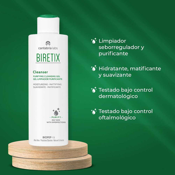 Biretix Cleanser Gel Limpiador Activo Purificante | 200 ml