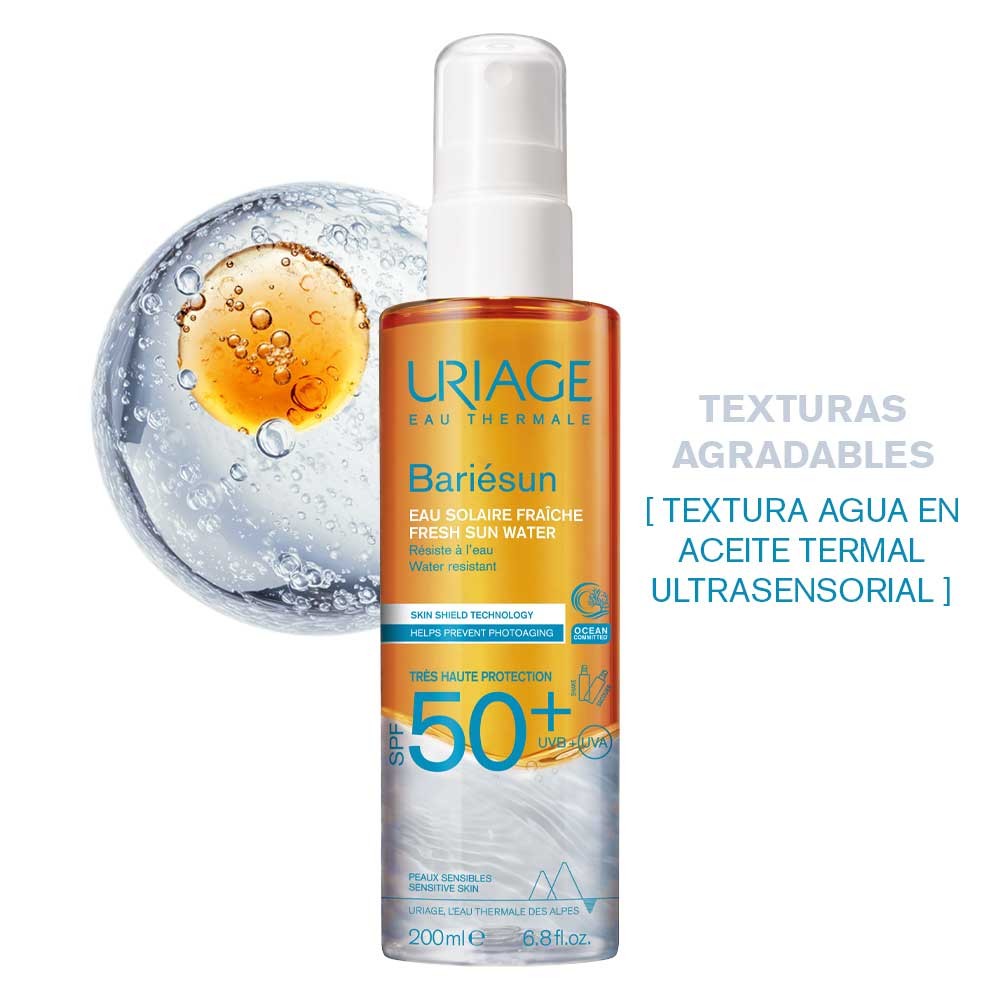 Bariesun SPF 50 Agua Solar Refrescante Spray | 200 ml