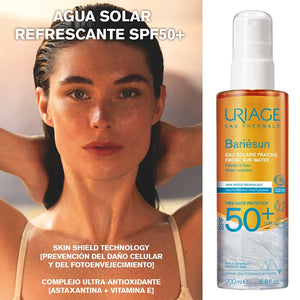 Bariesun SPF 50 Agua Solar Refrescante Spray | 200 ml