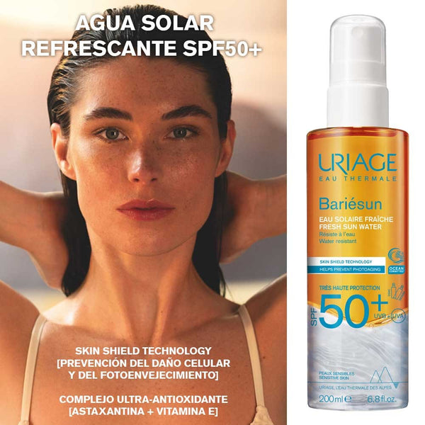 Bariesun SPF 50 Agua Solar Refrescante Spray | 200 ml