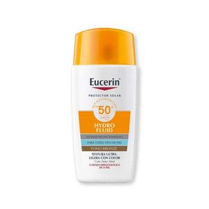 Eucerin Hydro Fluido Ultra Ligero FPS 50 Protector Solar Tono Bronze | 50 ml
