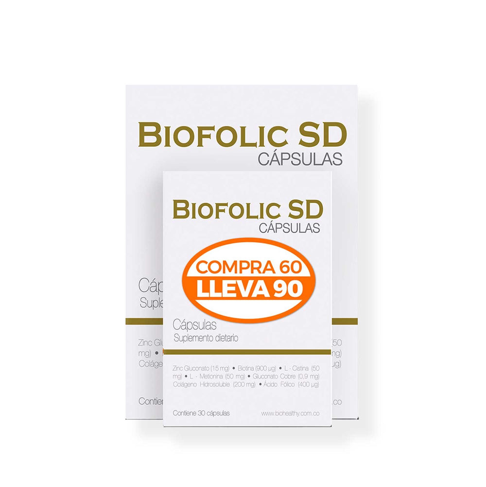 Biofolic SD X 60 + 30 Caps | 60 Caps.