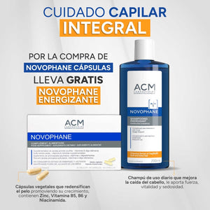 Kit Novophane Cápsulas + Novophane Energizante | 200 ml / 60 Caps