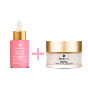 Kit Retisil Crema Intensiva + Retiage 5 Sérum | 50 ml 30 ml