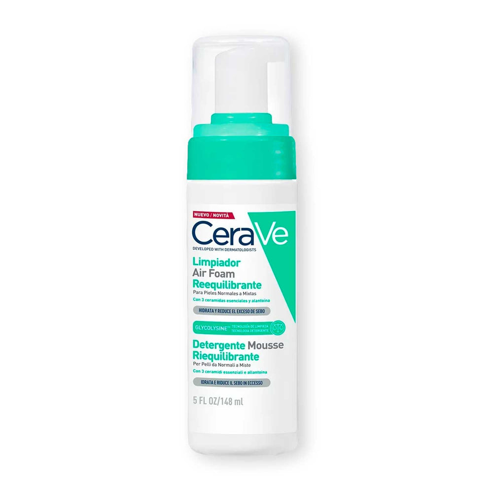 CeraVe Limpiador Air Foam Reequilibrante |148 ml