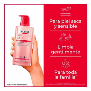 Eucerin PH 5 Aceite Gel Ducha | 400 ml