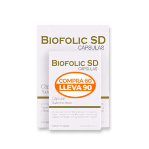Biofolic Cápsulas | 60 Caps+30 Caps