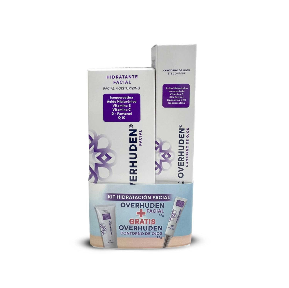 Kit Overhuden Facial + Contorno de Ojos |60 g /20 g