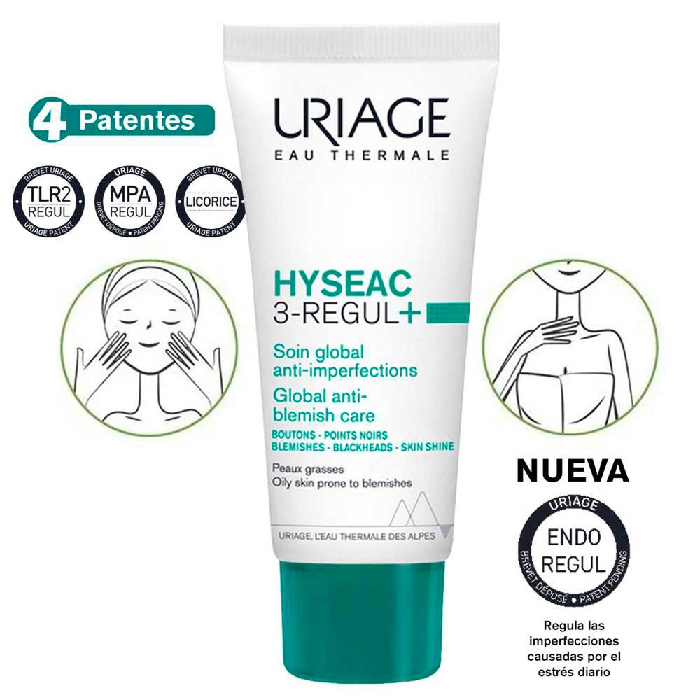 Uriage Hyséac 3-Regul + Corrector Imperfecciones | 40 ml