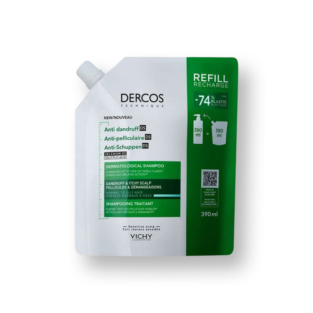 Dercos Refill Shampoo Anticaspa |390 ml