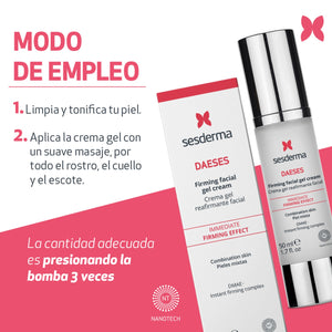 Daeses Crema Gel Reafirmante Facial | 50 ml