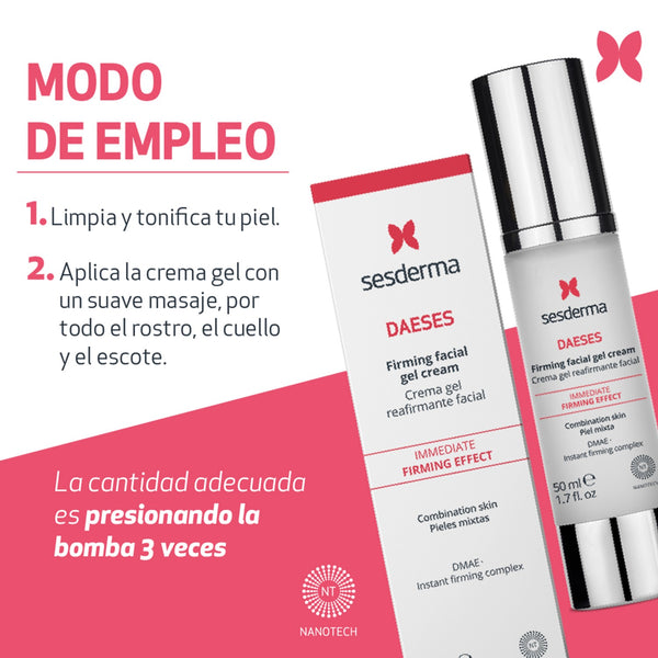 Daeses Crema Gel Reafirmante Facial | 50 ml