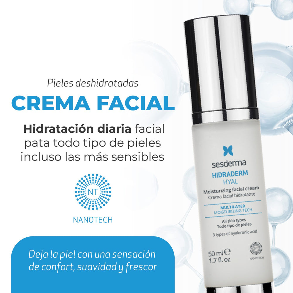 Hidraderm Hyal Crema Facial | 50 ml