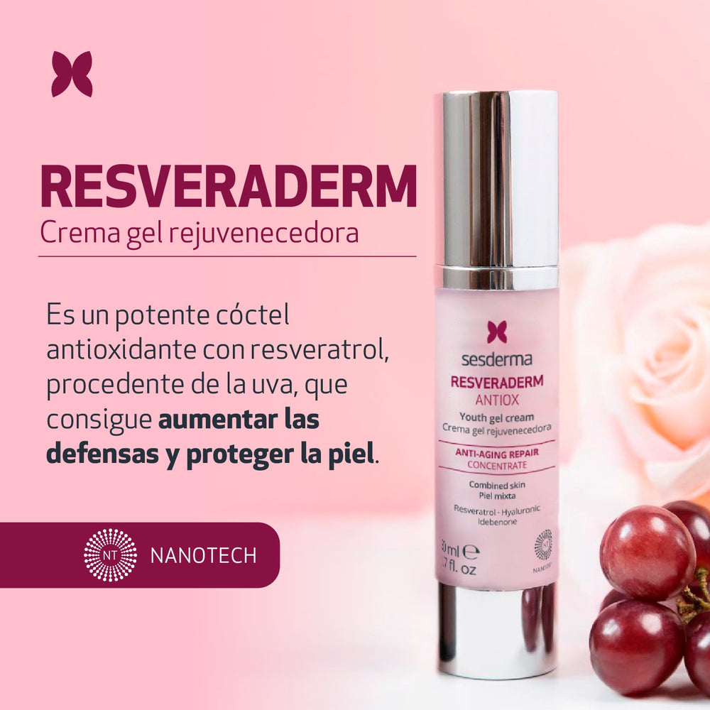 Resveraderm Antiox Crema Gel |50 ml