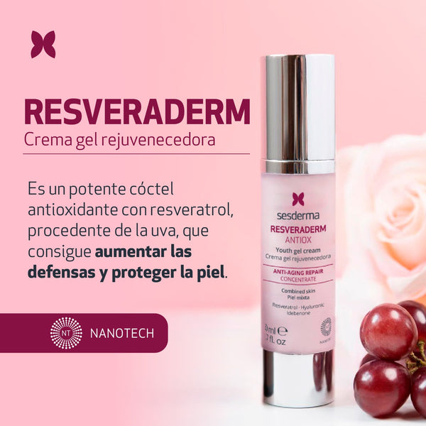 Resveraderm Antiox Crema Gel |50 ml