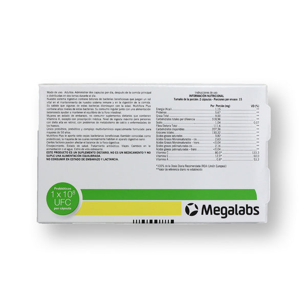 Multiflora Plus Caja | 30 Caps