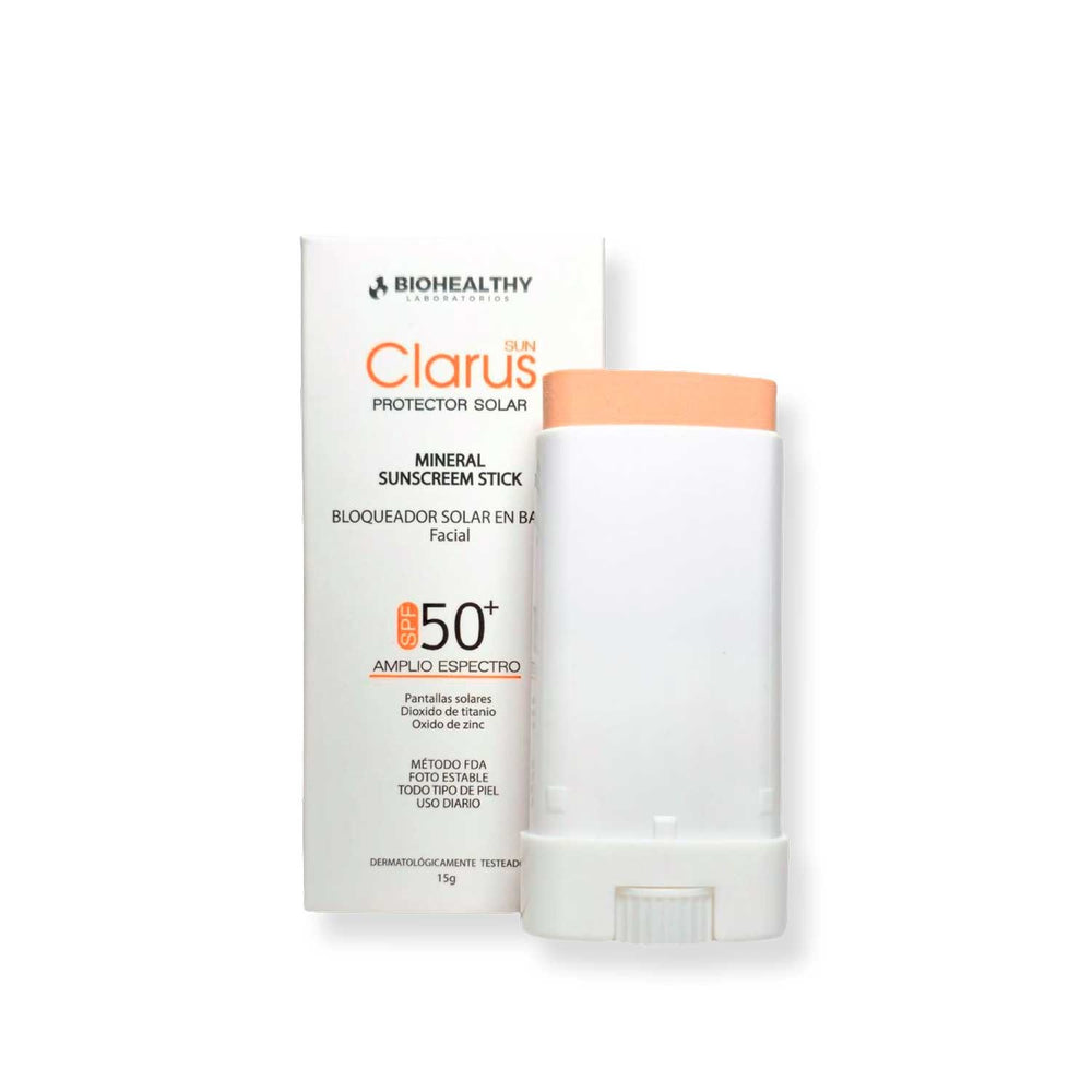Clarus Barra Arcilla Rosa SPF 50+| 15 g