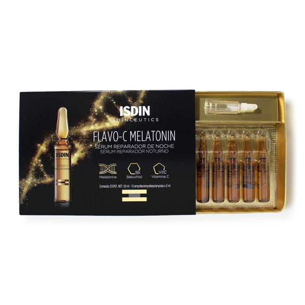 Isdinceutics Flavo-C Melatonin | 10 Amp x 2ml