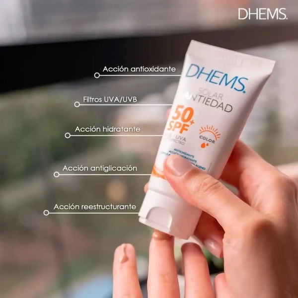 Dhems Protector Solar Antiedad Color | 50 ml