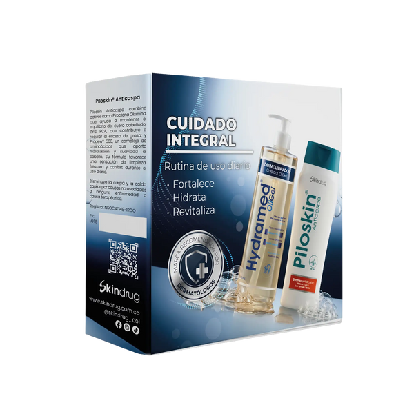 Kit Piloskin Anticaspa Gratis Hydramel Oil Gel  | 475 ml