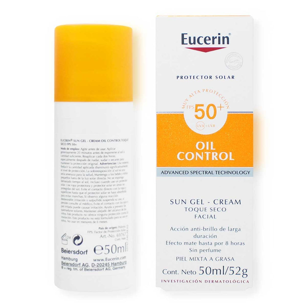 Protector Solar Oil Control Toque Seco FPS 50+ | 50 ml