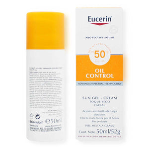 Protector Solar Oil Control Toque Seco FPS 50+ | 50 ml