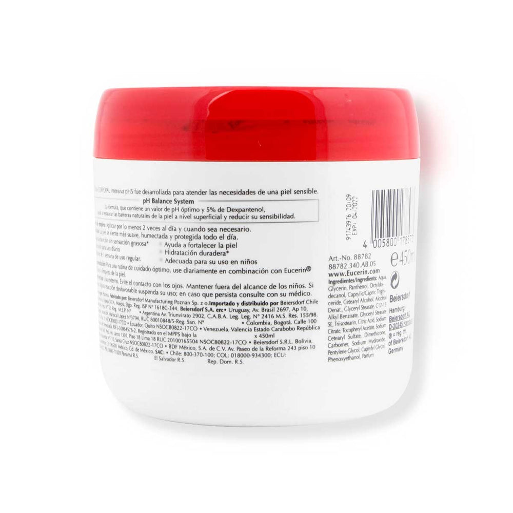 Eucerin pH 5 Crema Intensiva | 450 ml