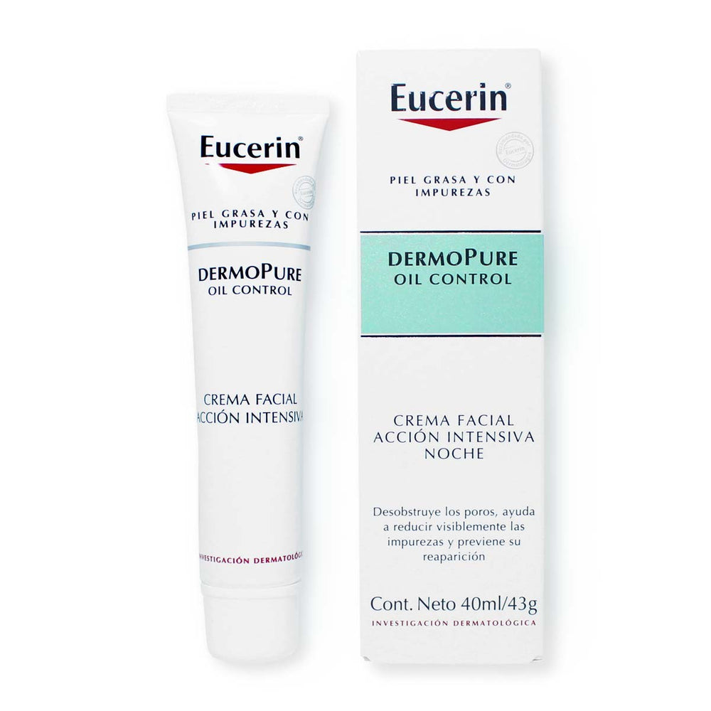 DermoPure Oil Control Crema Facial Noche | 40 ml