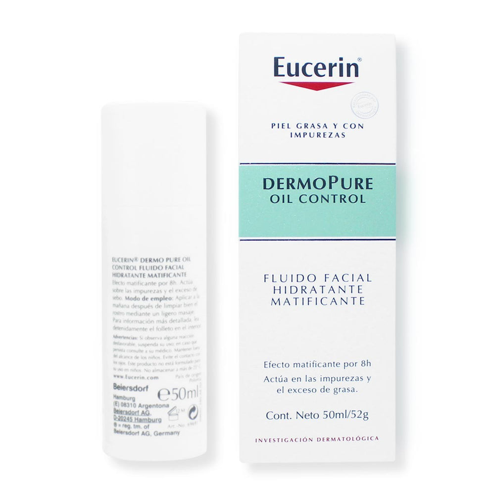DermoPure Oil Control Fluido Facial Matificante | 50 ml
