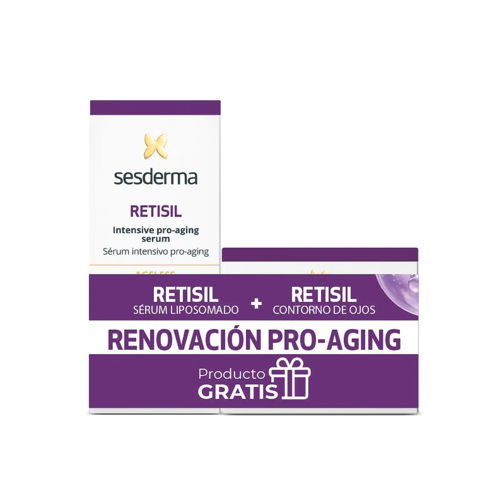 Renovación Pro-Aging: Retisil Serum Intensivo+ Retisil Contorno | 30 ml/30 ml