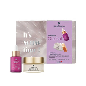 Kit Antiedad Global: Retisil Serum + Sesvitamin-C Crema Facial | 30 ml/50 ml