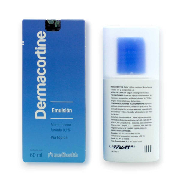 Dermacortine Emulsión | 60 ml