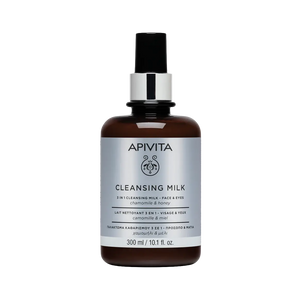 Apivita Cleansing Milk 3 in 1 - Face-Eyes | 300 ml