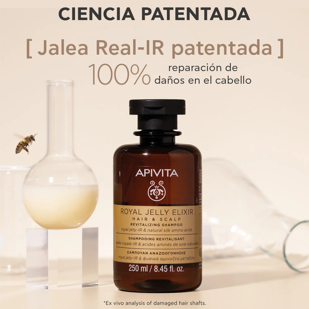 Apivita Royal Jelly Elixir Shampoo | 250 ml