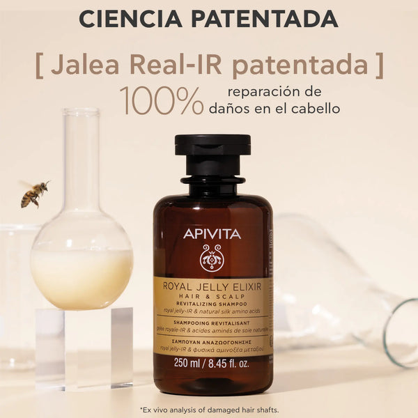 Apivita Royal Jelly Elixir Shampoo | 250 ml