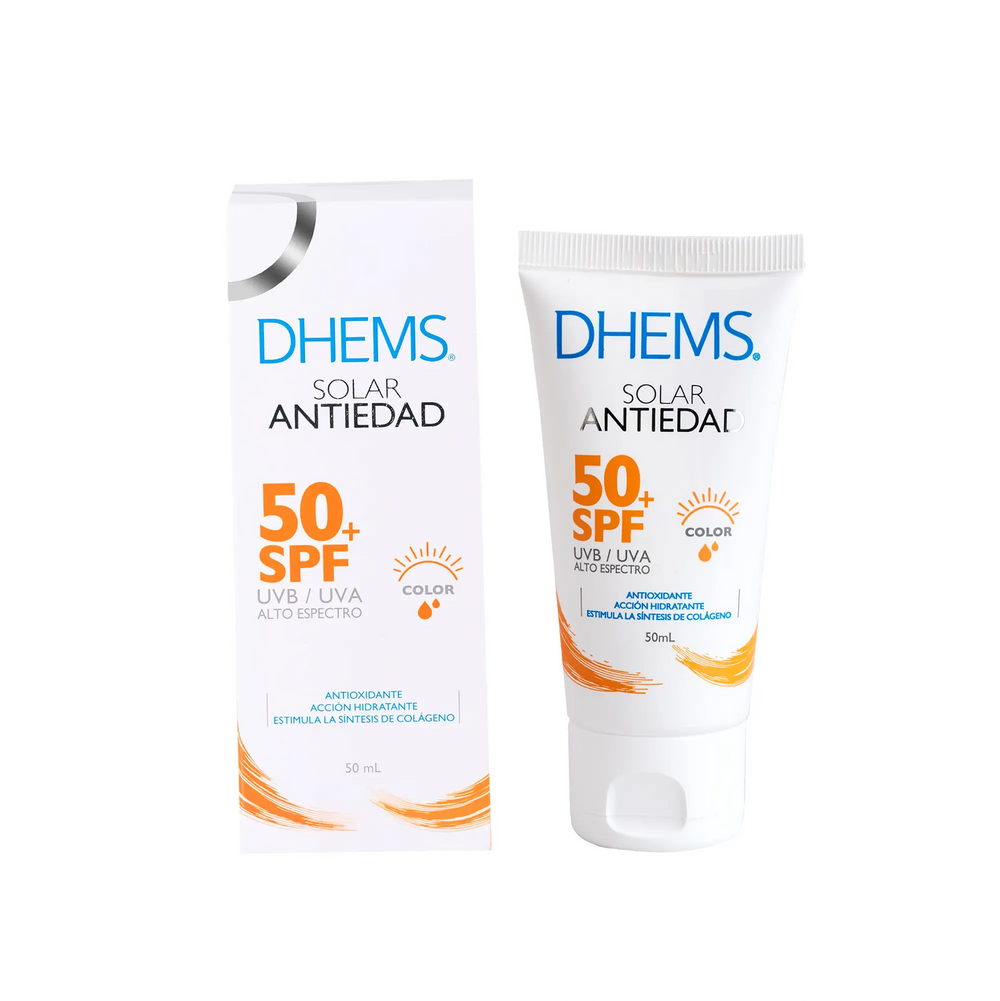 Dhems Protector Solar Antiedad Color | 50 ml